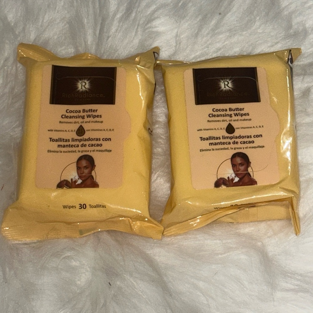 RichRadiance Cocoa Butter Cleansing Face Wipes